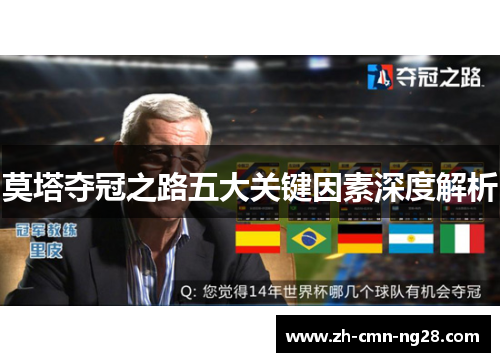 莫塔夺冠之路五大关键因素深度解析